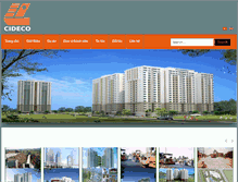 Tablet Screenshot of cideco.com.vn